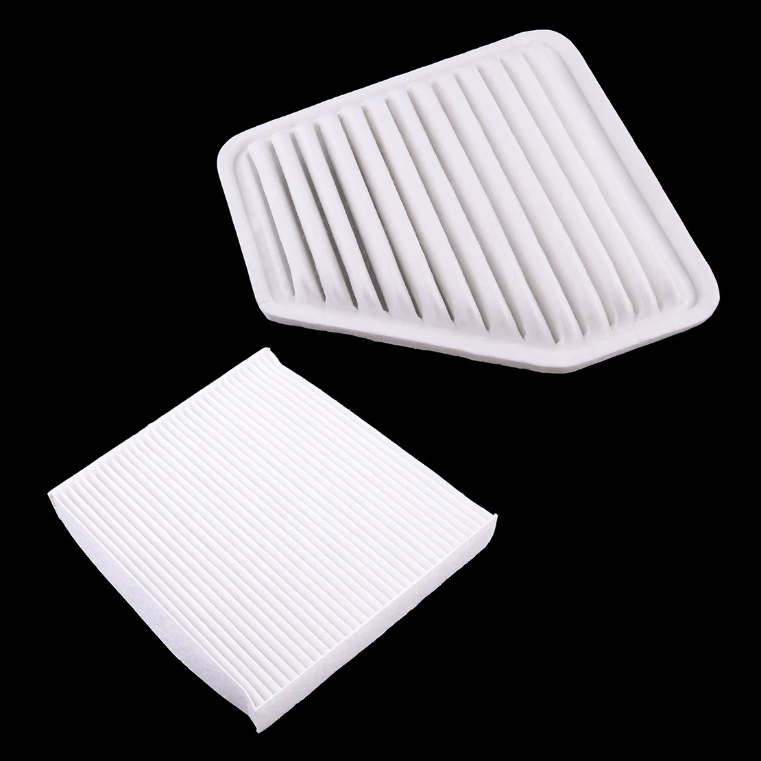 

2Pcs Engine&Cabin Air Filter 17801-AD010 Fit For Scion xB tC Pontiac Vibe Lexus ES350L Toyota RAV4 Corolla Camry Avalon