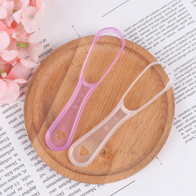 

Tongue Scraper Cleaner Mouth Hand Scraper Brush Cleaning Dentalcare Oral Hygiene
