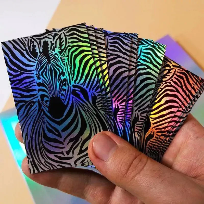 

font holographic rainbow QR code black square 200pcs 48USD