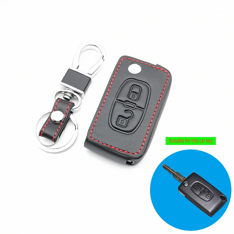 3 buttons remote control car key cover For Peugeot 107 206 207 307 407 308 607 Citroen C2 C3 C4 C5 C6 C8 Car wallet shell | Автомобили и