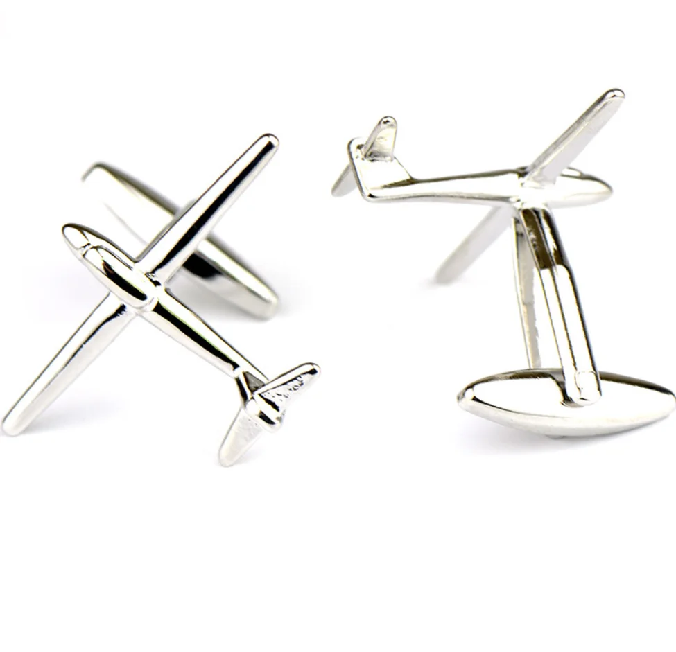 10 пар/лот битва Детские комплекты одежды с изображением самолета Запонки