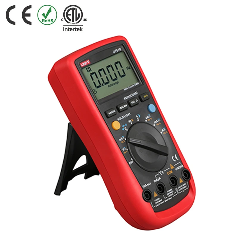 Цифровой мультиметр UT61B для измерения индуктивности Омметр емкость вольт
