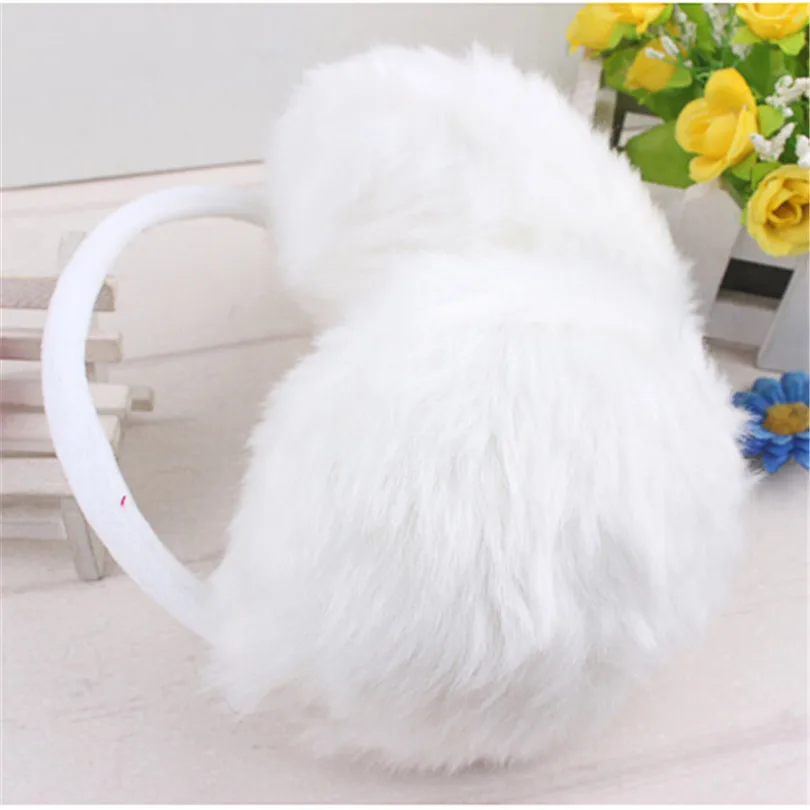 

LJCUIYAO Sale Fur Earmuffs Women Men Unisex Girls Winter Warm Earwarmers Ear Muffs Earflap Fur Round Earmuffs Christmas Gifts