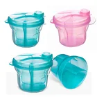 3 отделения, портативный контейнер для молока и порошка, без БФА