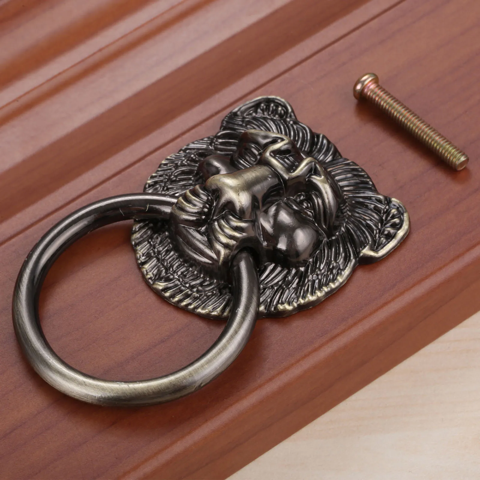 1 шт. Античная ручка в форме льва дверные ручки аксессуары для шкафов буфетов