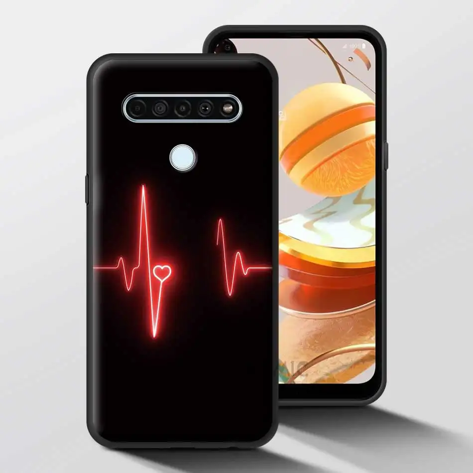 

Nurse Medicine Health Heart Phone Case for LG K41s K61 K50 G6 K50s K40s K40 G7 G8 K51 K42 K52 K71 Q70 K31 K62 Soft Cover