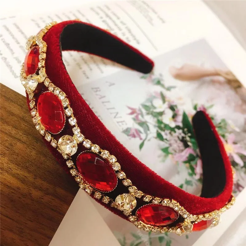 Повязка на голову в стиле барокко 2 цвета |