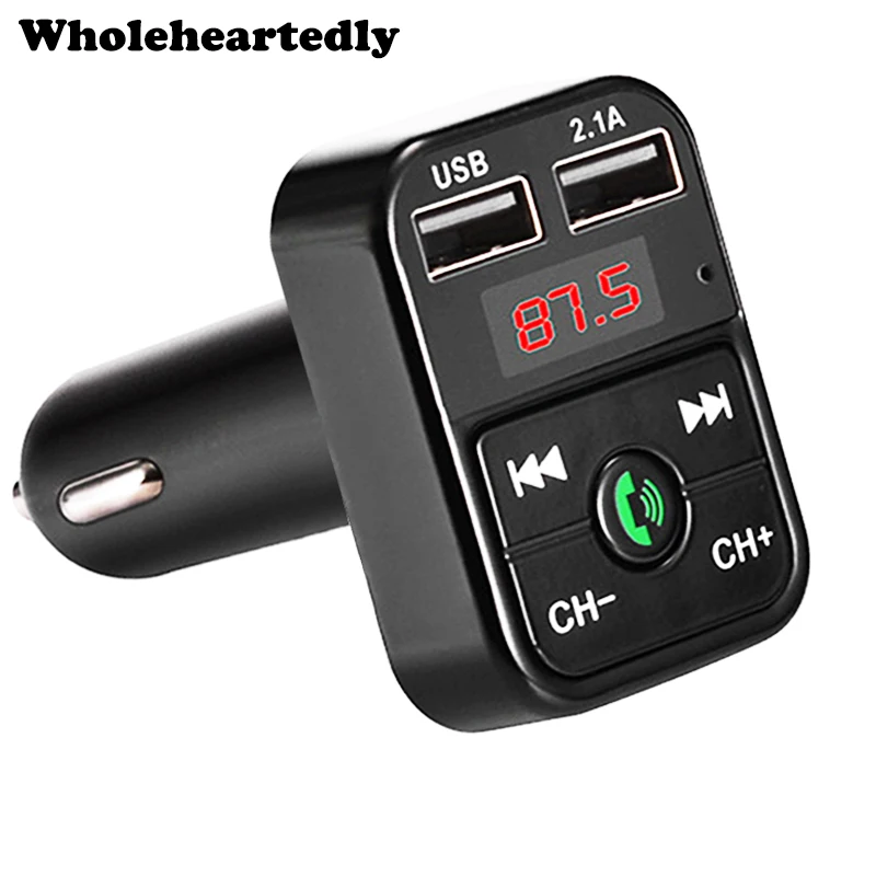 FM трансмиттер Aux модулятор Bluetooth Handsfree автомобильный комплект громкой связи