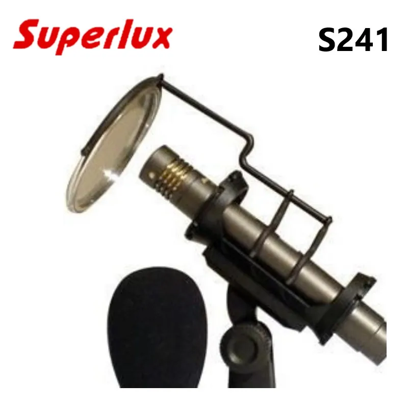Профессиональный конденсаторный микрофон Superlux S241 для записи голоса и