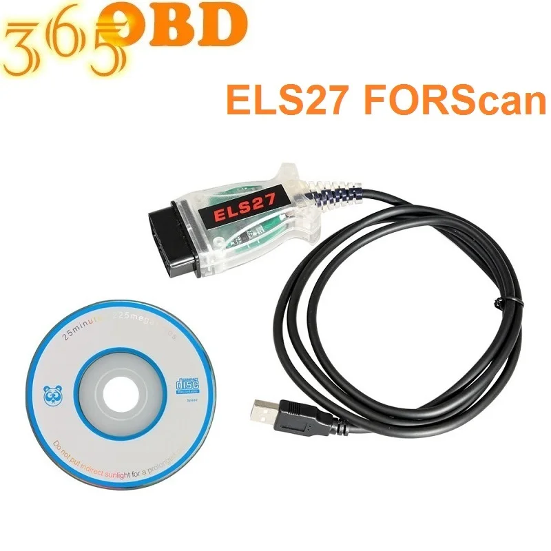 Профессиональный V2.3.8 ELS27 FORScan PIC24HJ128GP + FTDI микрочип лучше ELM327 & J2534 ELS 27 для Ma zda/для Lin