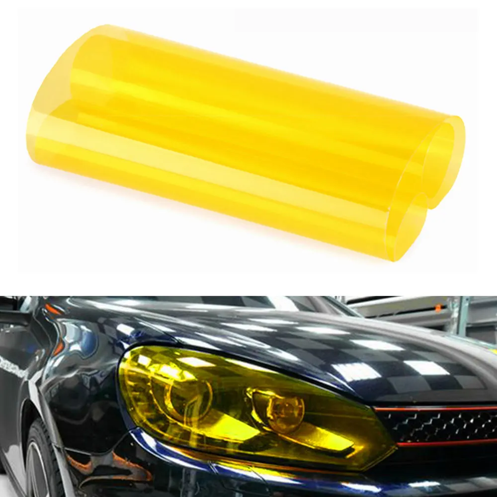 

30 x 120 Auto Car Smoke Fog Light Headlight Taillight Tint Vinyl Film Sheet Sticker Waterproof Car Body Film Cover Car Styling