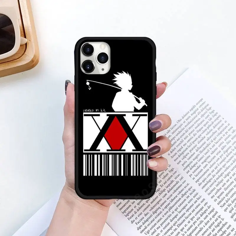 

Hunter X Hunter Hisoka Manga Phone Case for iPhone 11 12 pro XS MAX 8 7 6 6S Plus X 5S SE 2020 XR Luxury brand shell funda coque