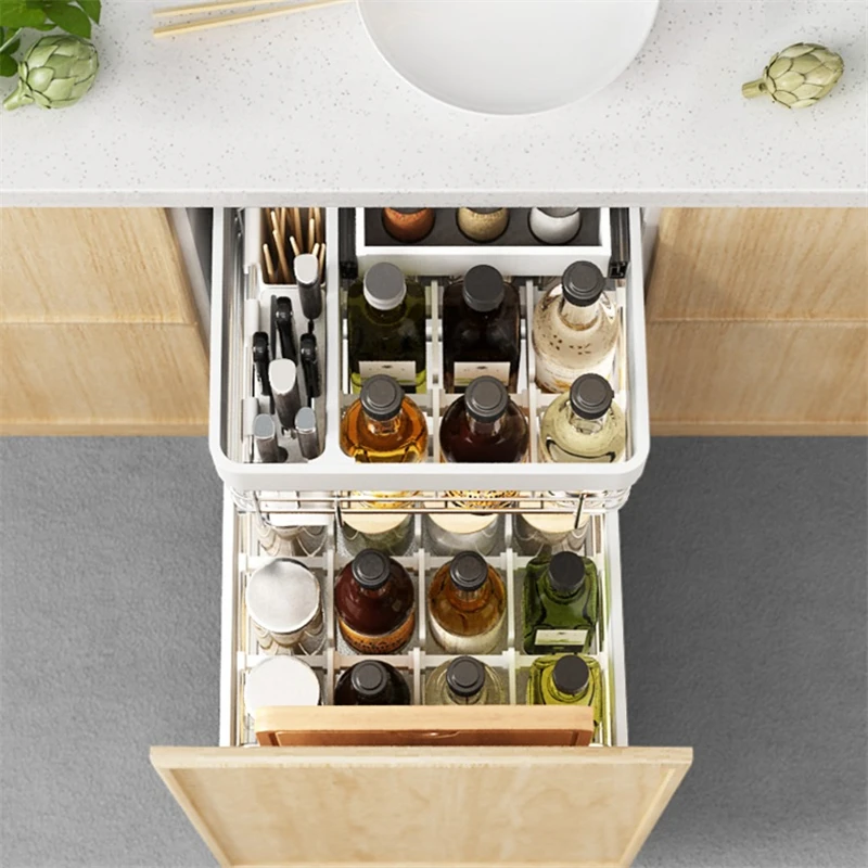 

Platos Pantry Armario De Despensa Organizer Stainless Steel Cocina Cuisine Cozinha Kitchen Cabinet Cestas Para Organizar Basket