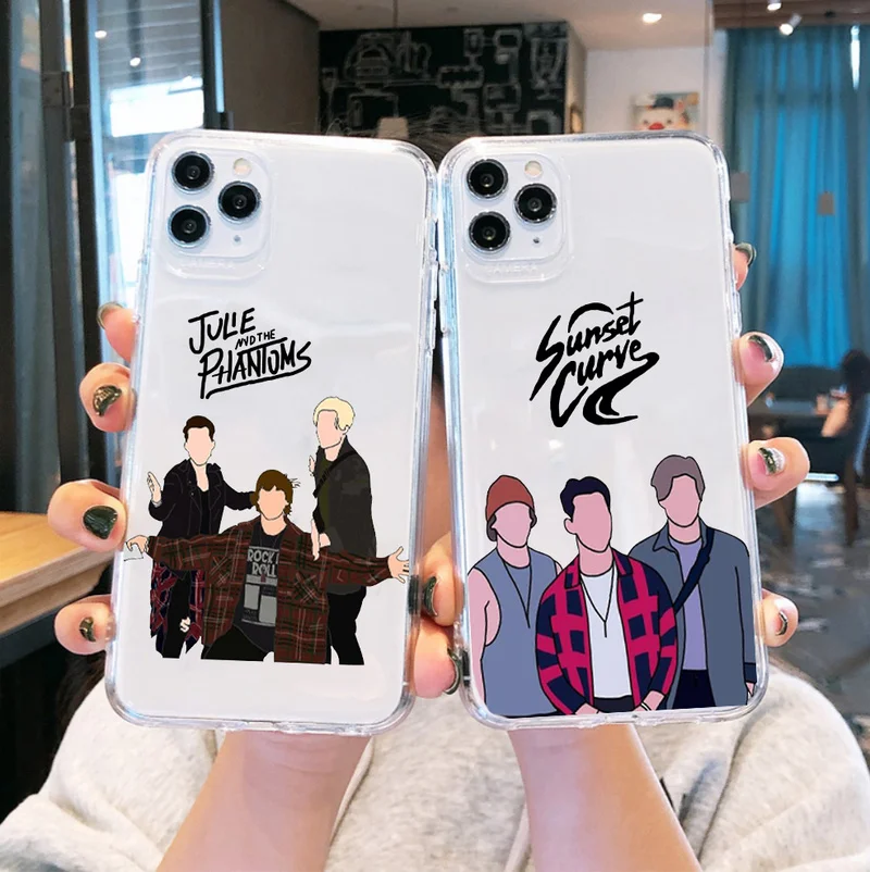 Чехол для телефона Julie and The Phantoms Sunset Curve IPhone 12 Mini XR 7 Plus XS чехол 11 Pro 6S 8 SE Max|Бамперы| |