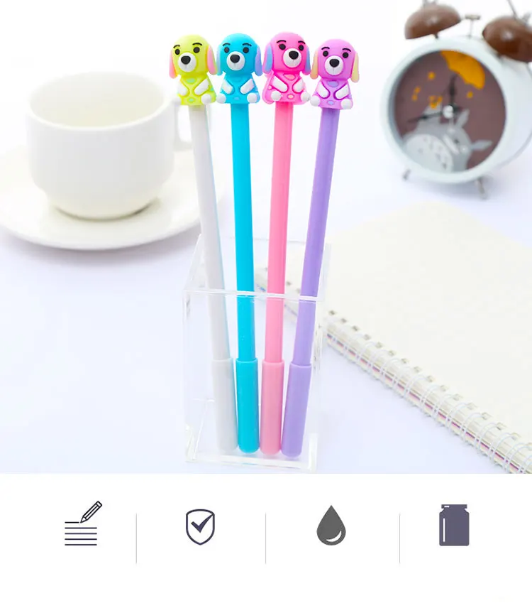 12 шт., гелевая ручка Kawaii в Корейском стиле для школы, аксессуары для офиса, Bts, милые стационарные материалы, черные, голубые чернила, 0,5 мм, Bts