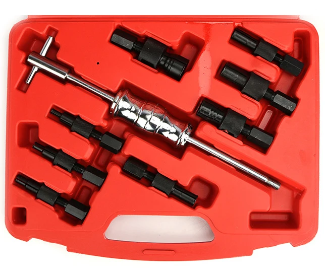 Комплект для глухих отверстий 9 шт. скользящий молоток внутренний съемник