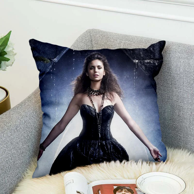 

the Vampire Diaries Pillow Case Polyester 3d all ove printed Decorative Pillowcases Throw Pillow Cover style-7