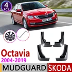 Брызговик для Skoda Octavia A5 A7 1Z 5E 2004  2019 MK2 MK3, крыло, брызговик, аксессуары для брызговиков 2005 2006 2010 2013 2015 2018