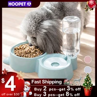 hoopet bottle for water pet dog bowls for dogs small large dogs puppy cat drinking bowl dispenser feeder pet product