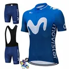 Movistar, летняя одежда для велоспорта, удобная одежда для гоночного велосипеда, костюм, быстросохнущая майка для горного велосипеда