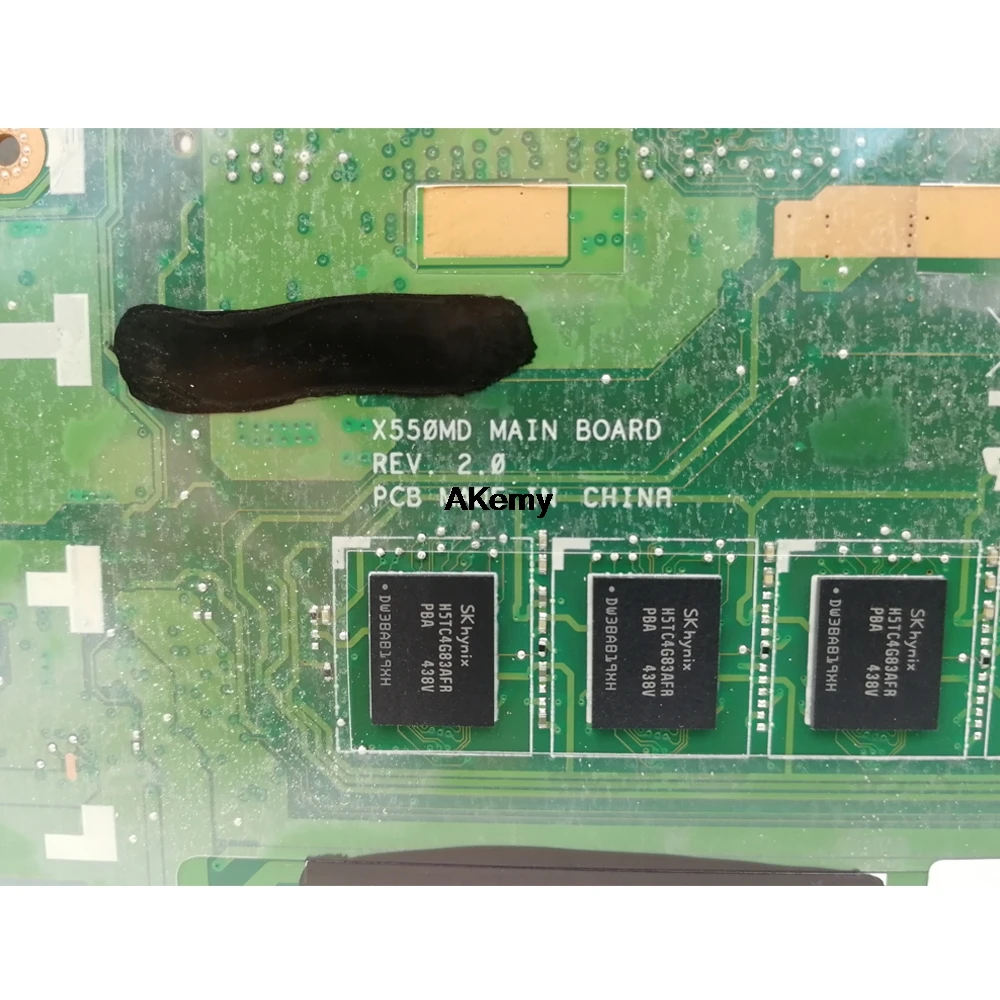 X550MD материнская плата GT820M N3530 4GBRAM для For Asus X550M X552M Y582M ноутбука Тест ОК|lcd cable|lvds cable