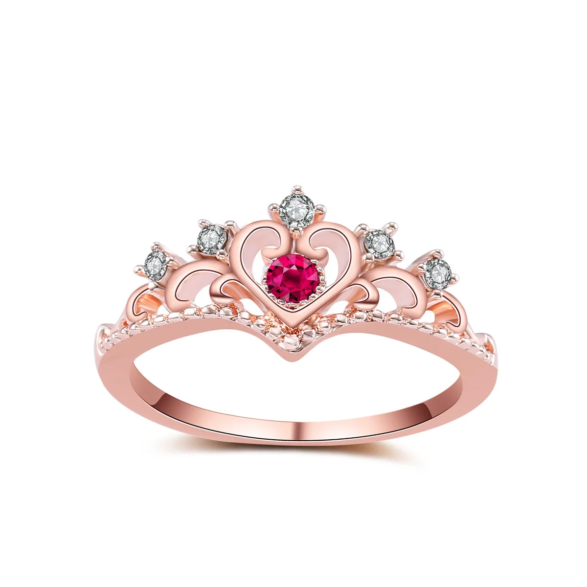 Роскошные кольца с Королевской короной для женщин подарок на день рождения