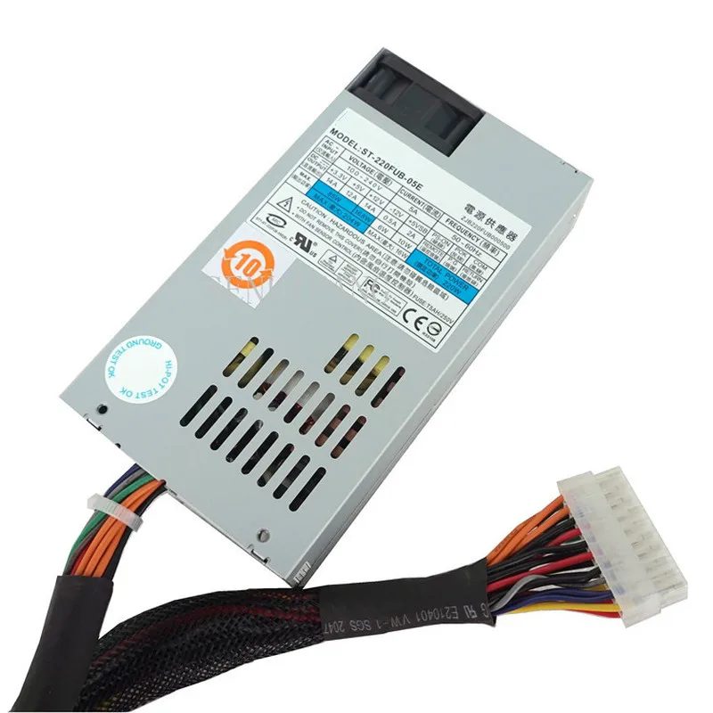 Маленький 1U 1U FLEX Технические характеристики мощность семь Лига ST-220FUB-05E 220 Вт источник питания