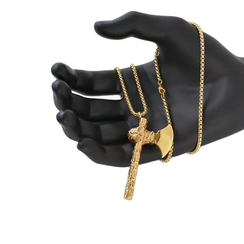 2019 Новый IP Черный Покрытие гравированный из нержавеющей стали подвеска в виде