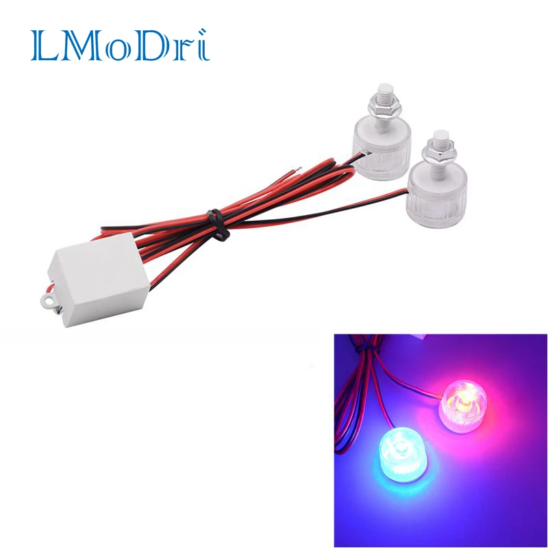 

LMoDri Universal 1 Pair Motorcycle Led Concave Mirror Eagle Eye Lamp DRL Turn Signal Indicator Flashing LED Bulb Motorbike