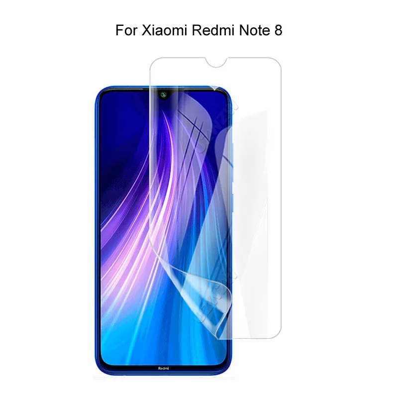 

Мягкая Гидрогелевая пленка для Xiaomi Redmi Note 8 с полным покрытием