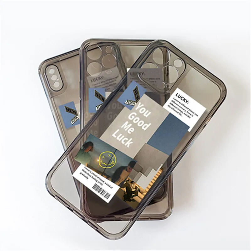 

European And American Style of Individual Flower Arrangement Silicone Phone Case For iPhone 12 11 Pro Max Mini XS X XR 7 8 Plus