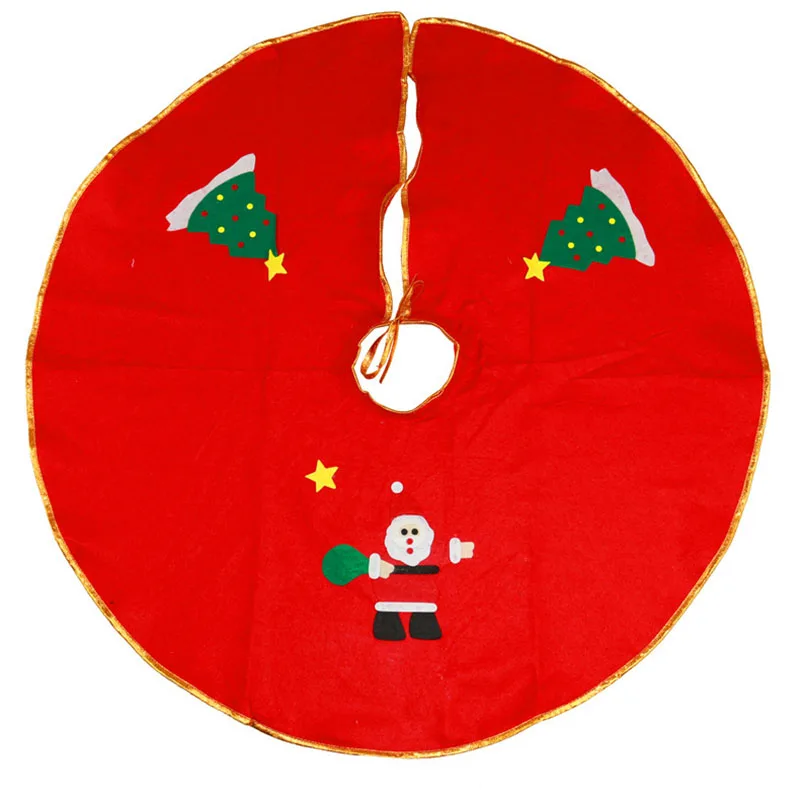 

90cm Christmas Tree Skirt Apron Decorations Christmas Tree Decorations Glass Ornaments