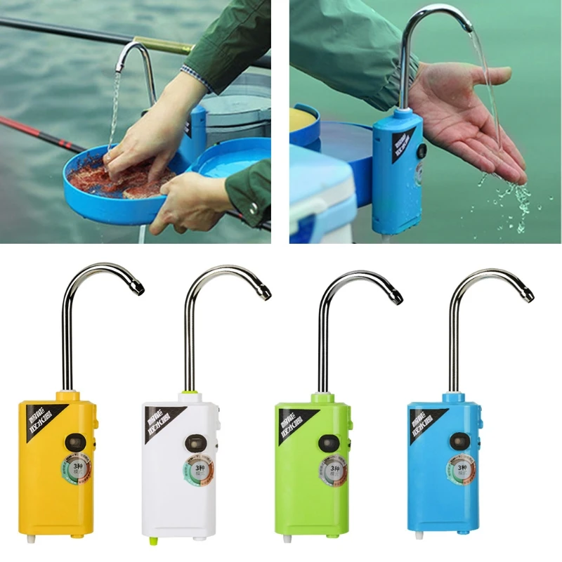 

M89D Intelligent Induction Water Extractor Oxygen Pumping Portable Smart LED Lighting Fishing Air Pump for Outdoor Fishing