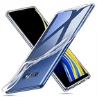 Тонкий чехол для Samsung Galaxy S9, S8 Plus, S7, S6, ТПУ, силиконовый, прочный, прозрачный, мягкий чехол для Samsung Note 9, Note8, 5, 4, Note9