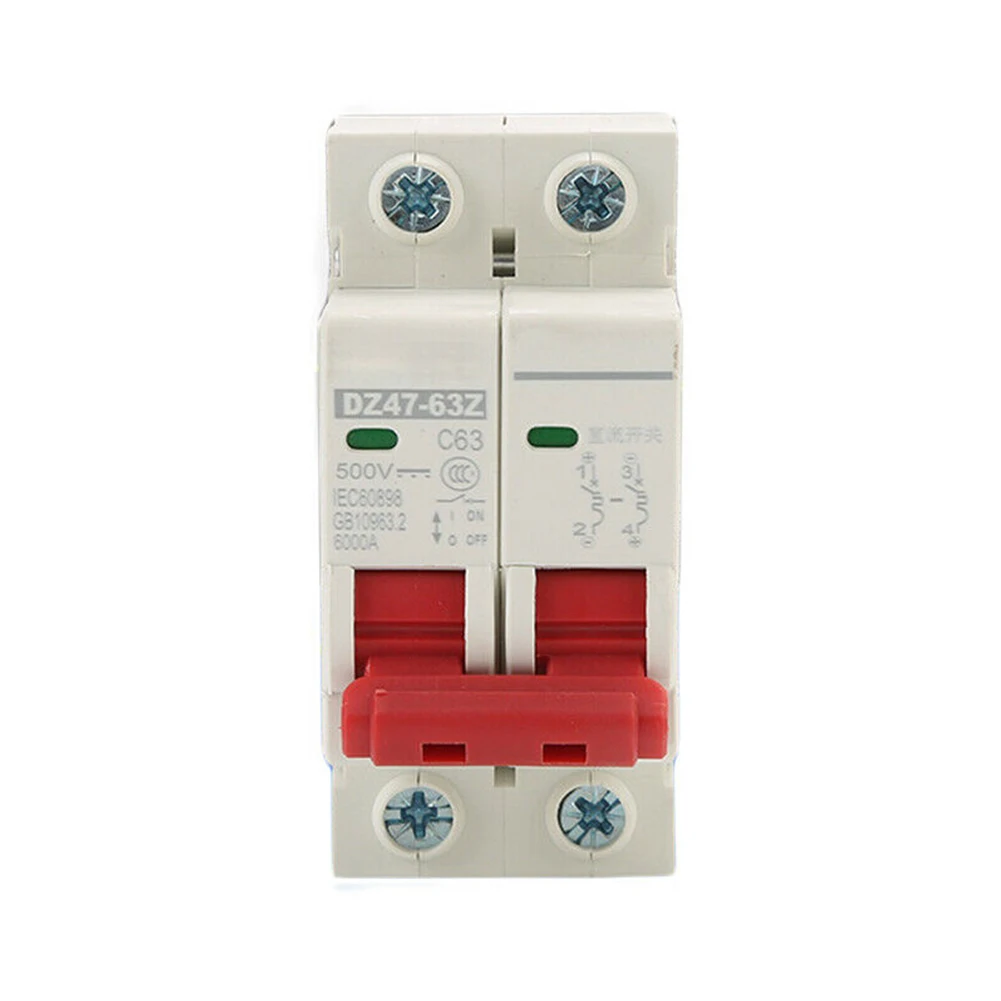 Фотогальванический автоматический выключатель легкая установка кнопка защиты