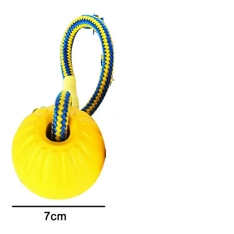yellow 7cm Многофункциональный питомец молярная игрушка для домашней собаки игрушки с присоской оригинальная Фирменная Новинка Забавный игровой мяч дропшиппинг - Цвет: yellow 7cm