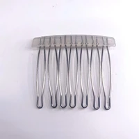 20pcs european and american womens comb stainless steel 10 teeth 7 teeth bridal comb accessories hair accessories