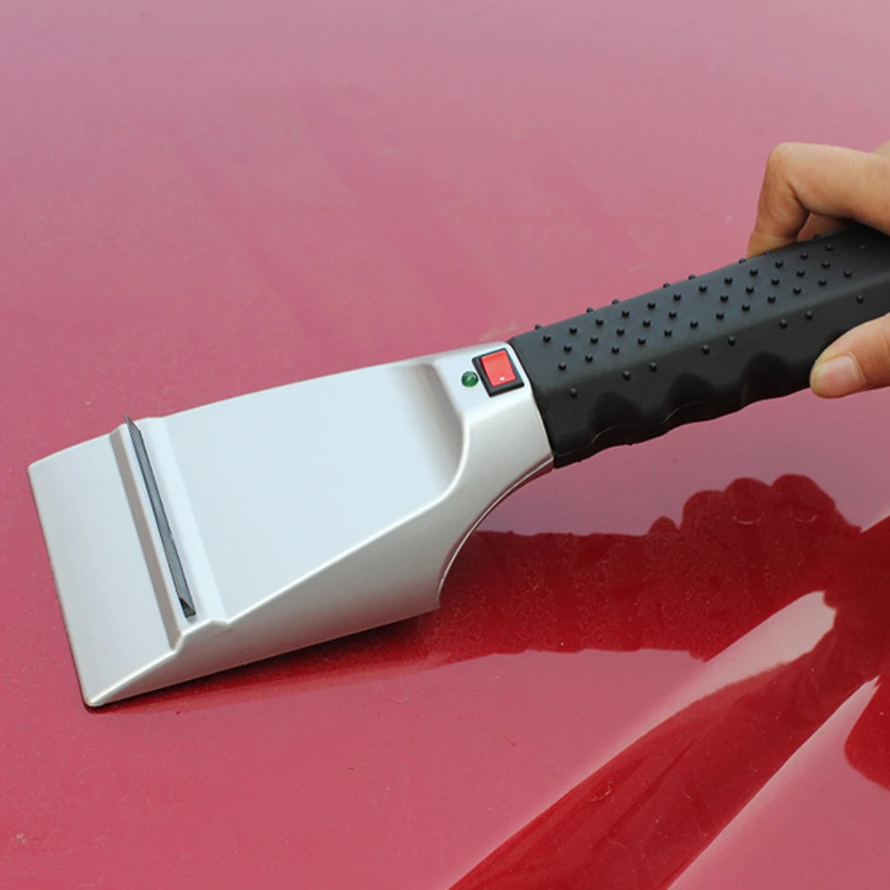 Автомобильный подогреваемый Снежный Лед Лопата уборщик скребок лобовое стекло