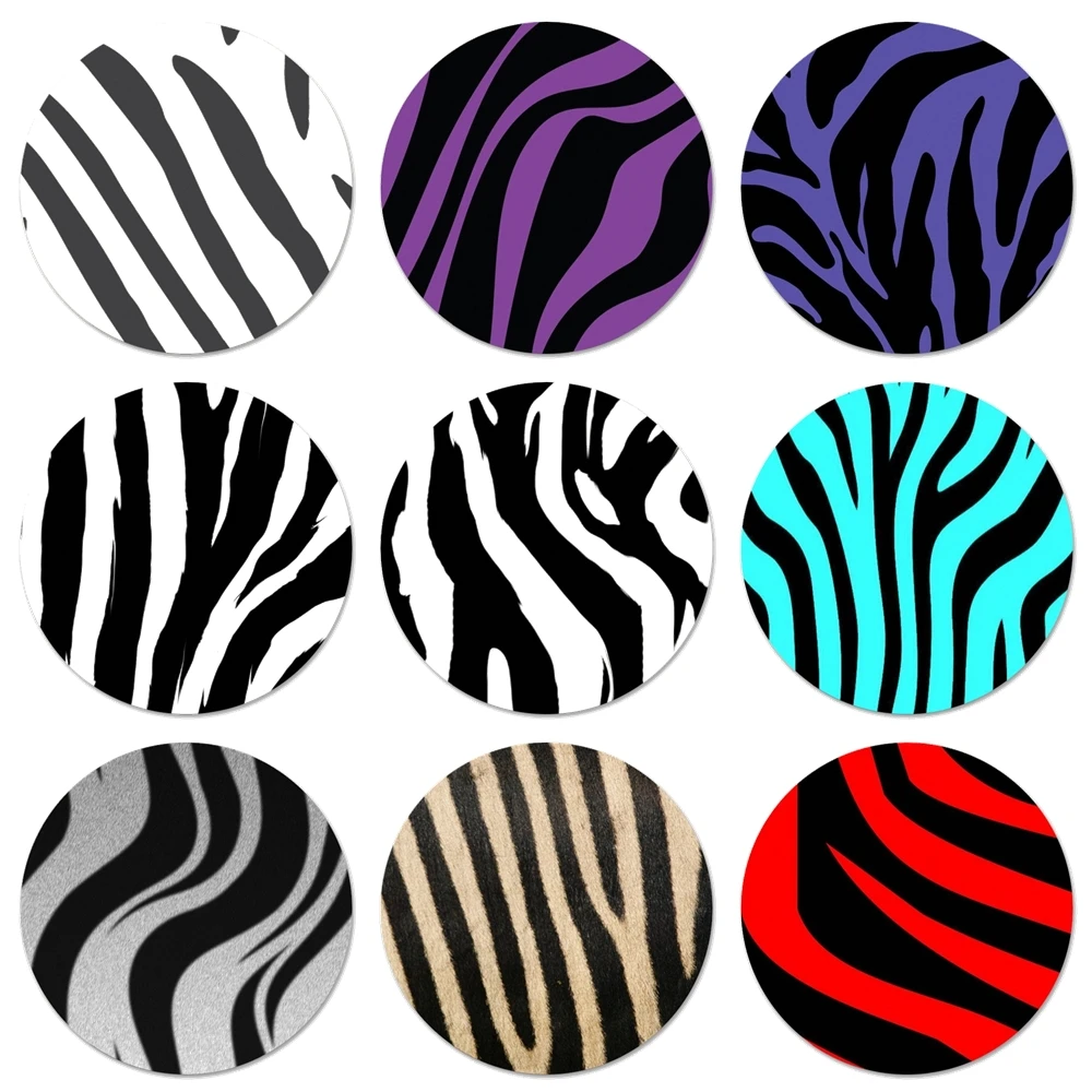 

Zebra Stripes Icons Pins Badge Decoration Brooches Metal Badges For Clothes Backpack Decoration