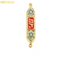 BRTAGG Mezuzah ( Мезуза ) Звезда Давида (9см, золото)
