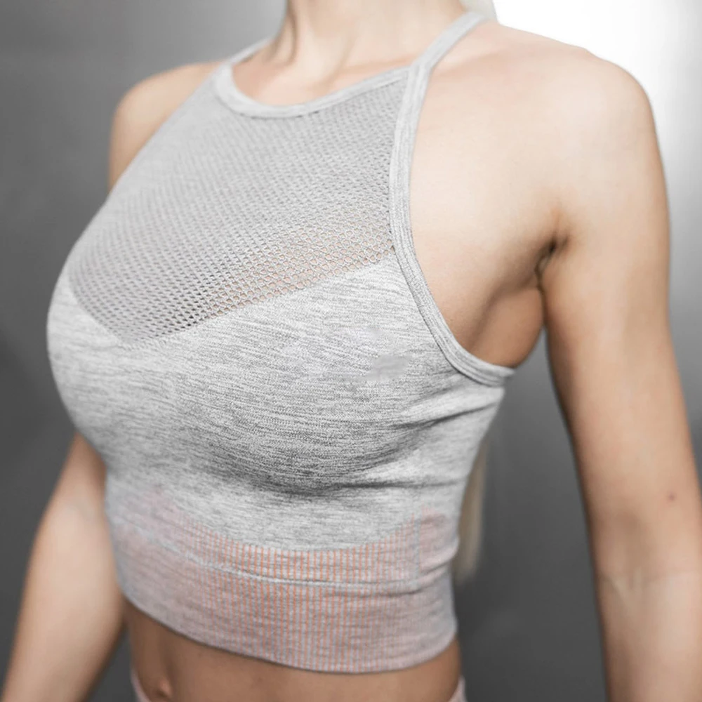 Женский спортивный бюстгальтер для тренировок мягкое Спортивное нижнее белье