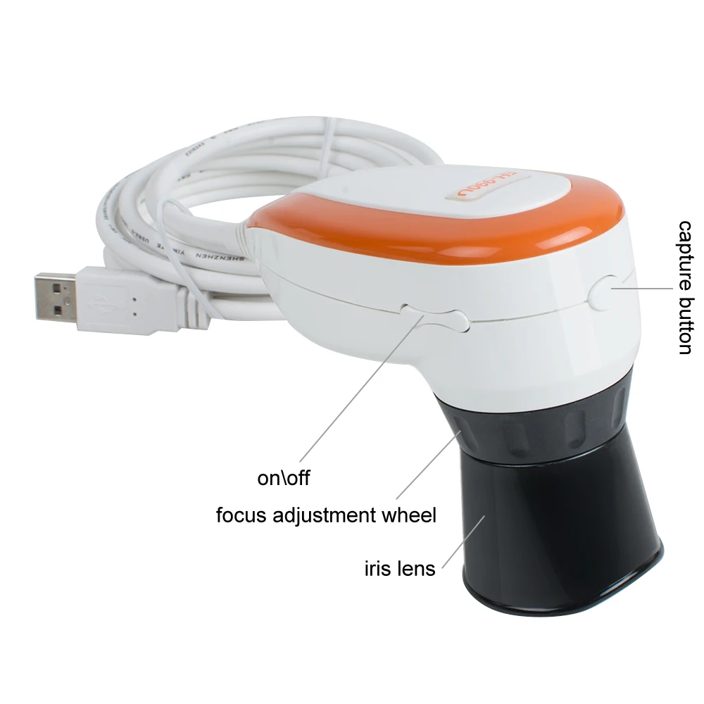 Ирископ МП анализатор радужной камеры Иридология USB-камера с программным