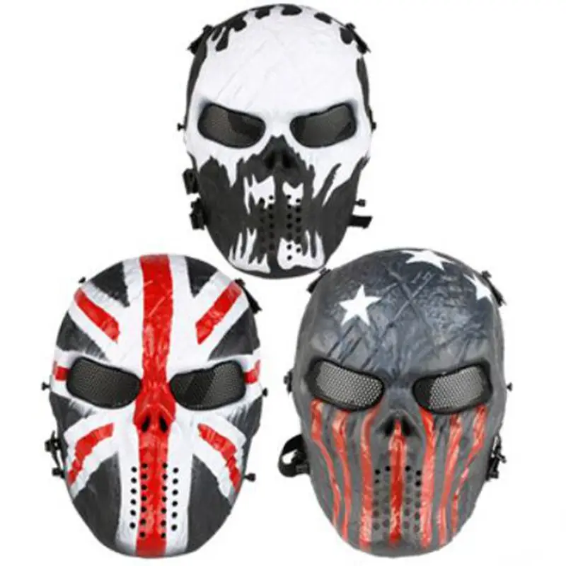

M06 пейнтбольная маска с черепом для страйкбола тактическая маска на все лицо военная армия CS Wargame Охота страйкбол Косплей вечеринка Хэллоуин маски