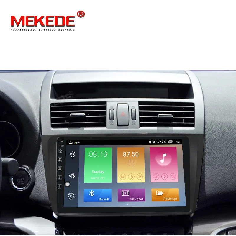 Мультимедийный плеер MEKEDE для Mazda 6 Rui wing 2007-2012 Android 4 Гб + 64 ГБ GPS-навигация Wi-Fi |