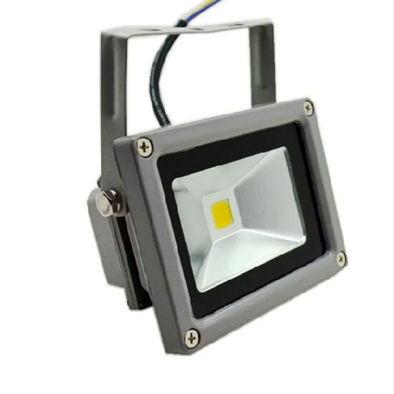 AC/DC 12 В 10 Вт RGB серый корпус Refletor светодиодный водонепроницаемый точечный