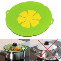 silicone lids cookware spill stopper silicone anti overflow plugging pot lid kitchen accessories pots cookware household
