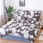 Комплект постельного белья Alanna s X series 06-2, однотонное домашнее постельное белье с принтом, 4-7 шт., высокое качество, прекрасный узор со звездами, деревьями, цветами