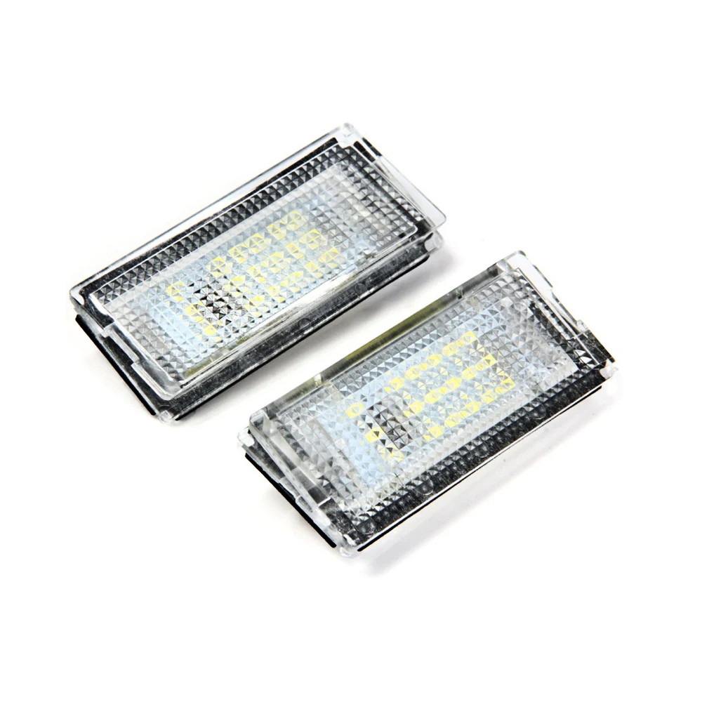 

2 Pcs For BMW 323i 325i 325xi 325xi 330i 328i 330xi Sedan 4dr Canbus Led Car Number License Plate Light Replacement Error Free
