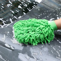 car washing gloves do not hurt paint bear palm plush cloth microfiber car waterproof special thickening tools