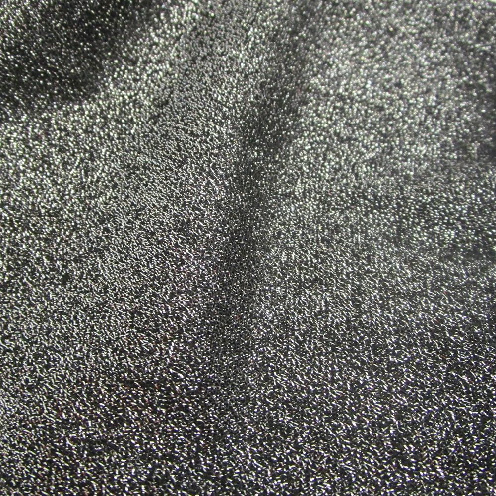 Роскошное вечернее платье 1 ярд блестящая эластичная ткань из спандекса